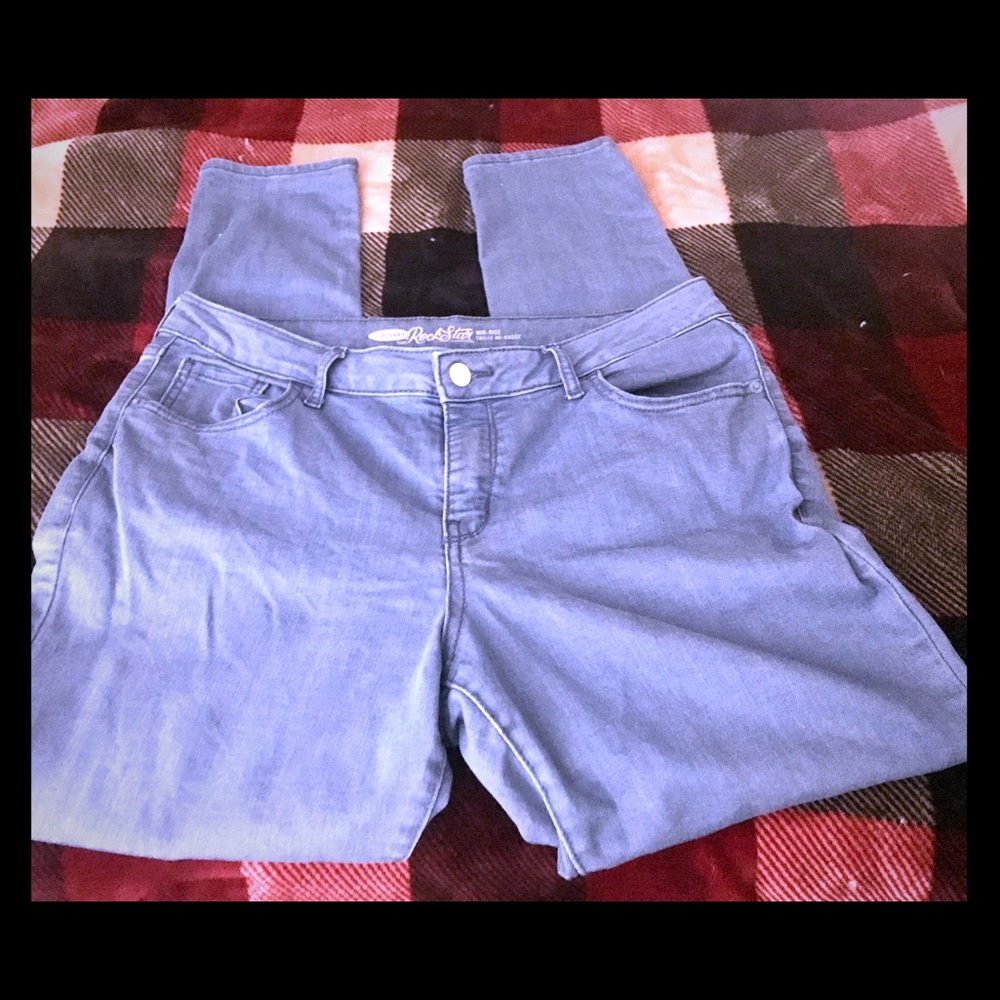 Old Navy rockstar skinny jeans sz 14, skinny jeans